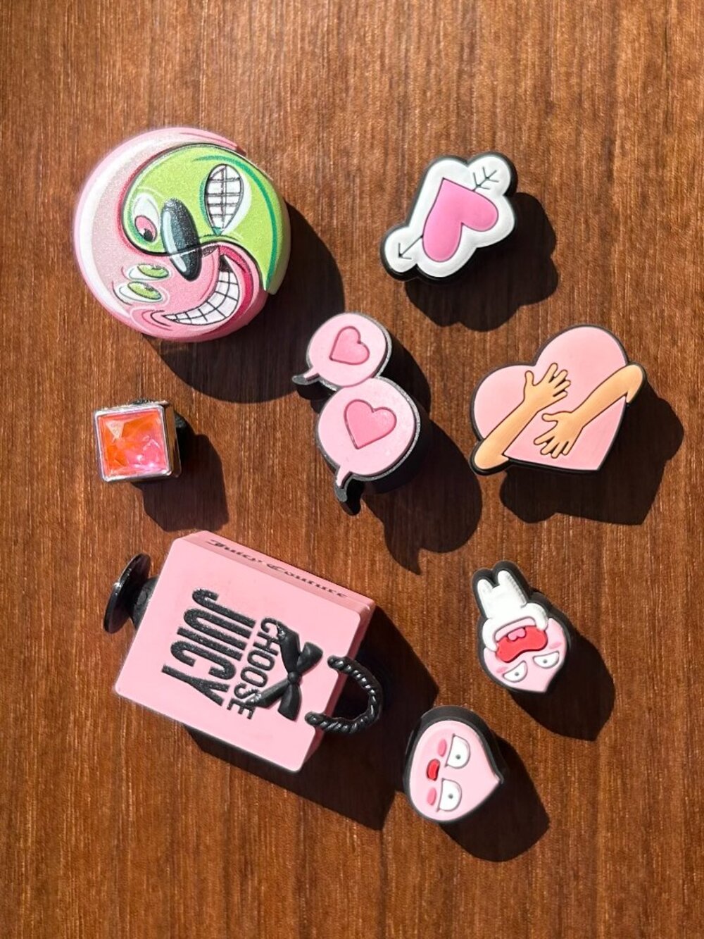 Juicy Couture Pink Jibbitz Starter Pack 8 Pack